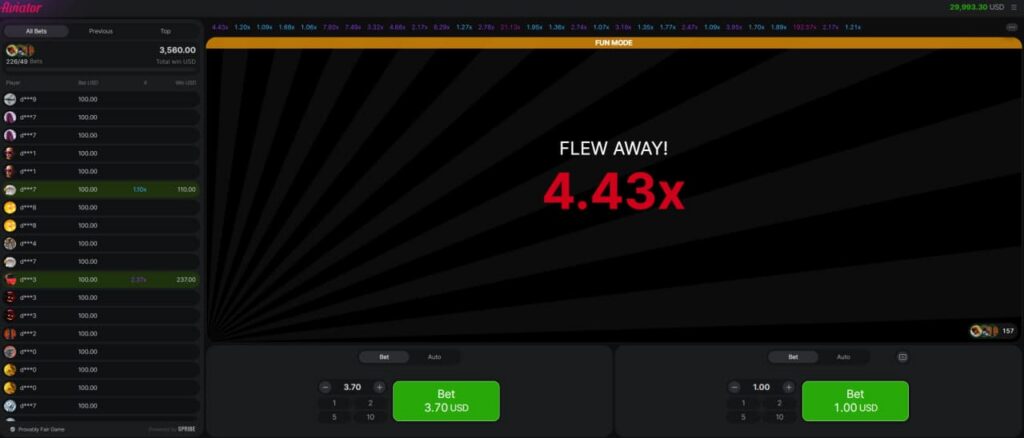 Aviator slot