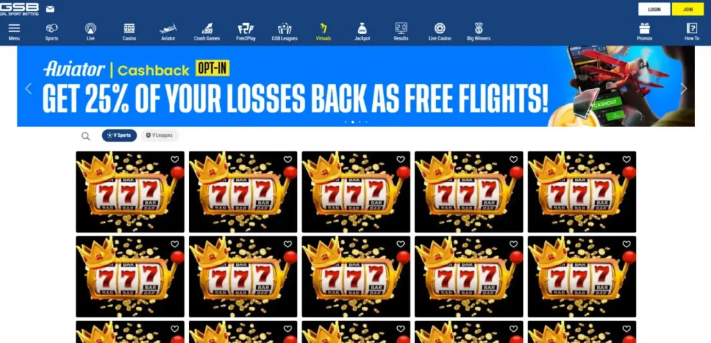 GSB bet