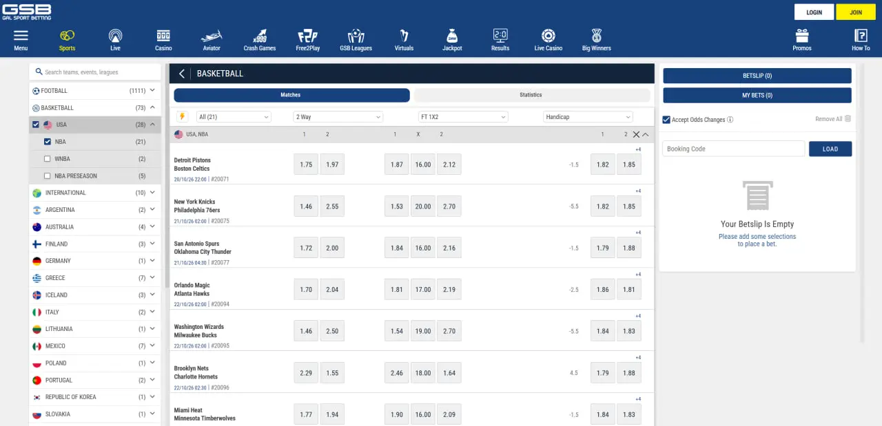 Live Betting
